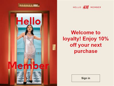 h&m member login